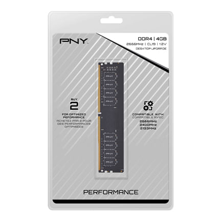 PNY-Performance-memoria-4-GB-1-x-4-GB-DDR4-2666-MHz