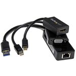 StarTech.com Kit accessori 3 in 1 per Microsoft Surface Pro 4 - Pro 3 - Pro 2 - Surface 3 HDMI VGA - mDP a VGA