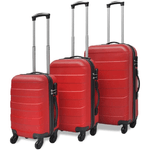 Set Trolley 3 pz Rosso