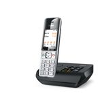 Gigaset-COMFORT-500A-Telefono-analogico-DECT-Identificatore-di-chiamata-Nero-Argento