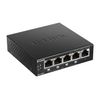 D-Link-DGS-1005P-Non-gestito-L2-Gigabit-Ethernet--10-100-1000--Supporto-Power-over-Ethernet--PoE--Nero