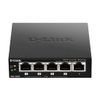 D-Link-DGS-1005P-Non-gestito-L2-Gigabit-Ethernet--10-100-1000--Supporto-Power-over-Ethernet--PoE--Nero