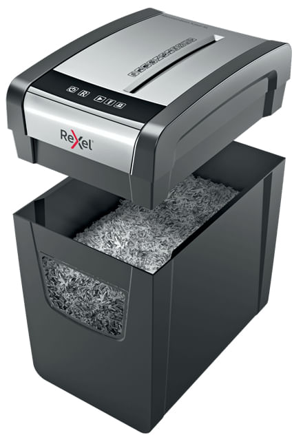 Rexel-Momentum-X312-SL-distruggi-documenti-Taglio-a-particelle-Nero-Grigio