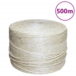 vidaXL Corda in Sisal 100% 4 mm 500 m