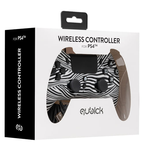 Qubick-ACP40164-periferica-di-gioco-Nero-Bianco-Bluetooth-USB-Gamepad-Analogico-Digitale-PC-PlayStation-4-PlayStation-5