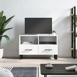 vidaXL Mobile Porta TV Bianco 80x36x50 cm in Legno ingegnerizzato