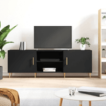 vidaXL Mobile Porta TV Nero 150x30x50 cm in Legno ingegnerizzato