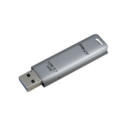 PNY-FD64GESTEEL31G-EF-unita-flash-USB-64-GB-3.2-Gen-1--3.1-Gen-1--Stainless-steel