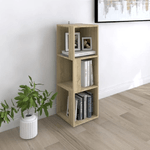 vidaXL Armadio Angolare Rovere Sonoma 33x33x100 cm in Truciolato