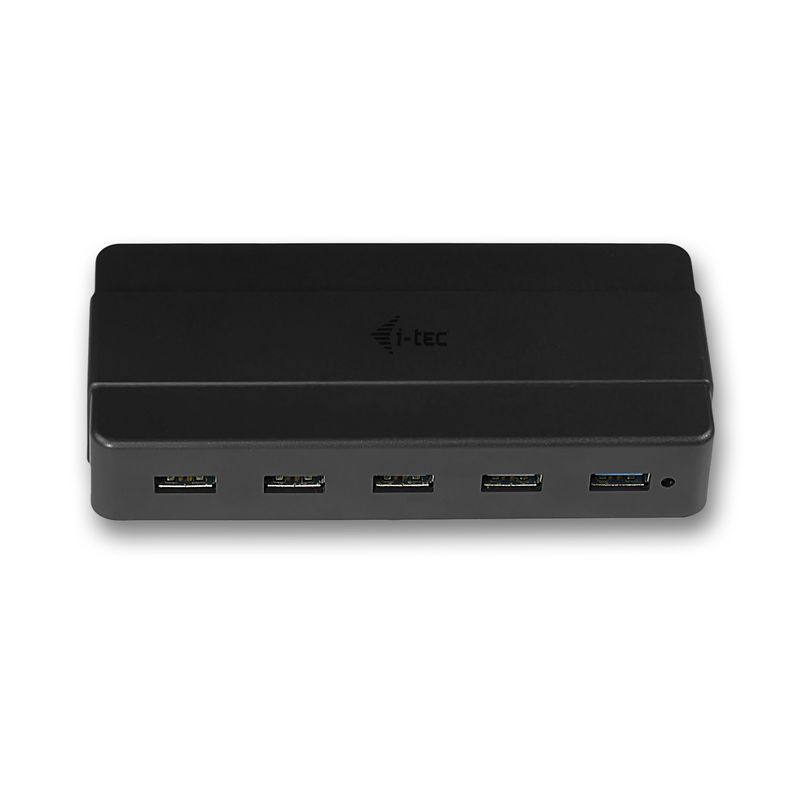 i-tec-U3HUB742-hub-di-interfaccia-USB-3.2-Gen-1--3.1-Gen-1--Type-B-5000-Mbit-s-Nero