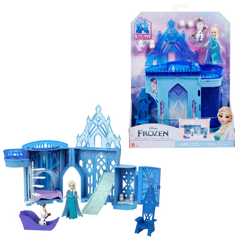 Mattel-Doll---Small-Playset---Elsa-casa-per-le-bambole