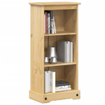 vidaXL Libreria Corona 46x29x100 cm in Legno Massello di Pino