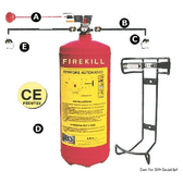 Estintore Firekill con pressostato 3 kg 31.519.13