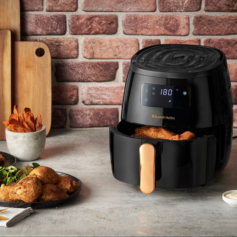 Russell-Hobbs-SatisFry-Air-Heißluftfritteuse-Singolo-5-L-Indipendente-1650-W-Friggitrice-ad-aria-calda-Nero