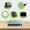 Zyxel-GS1005HP-Non-gestito-Gigabit-Ethernet--10-100-1000--Supporto-Power-over-Ethernet--PoE--Argento