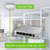 Zyxel-GS1005HP-Non-gestito-Gigabit-Ethernet--10-100-1000--Supporto-Power-over-Ethernet--PoE--Argento
