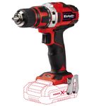 Einhell TE-CD 18/40 Li-Solo 1500 Giri/min Senza chiave 1,1 kg Nero, Rosso