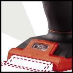 Einhell-TE-CD-18-40-Li-Solo-1500-Giri-min-Senza-chiave-11-kg-Nero-Rosso