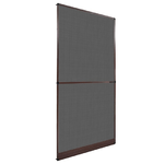 vidaXL Zanzariera con Cardini per Porte Marrone 120 x 240 cm