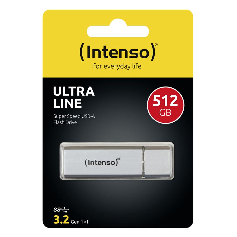 Intenso-Ultra-Line-unita-flash-USB-512-GB-USB-tipo-A-3.2-Gen-1--3.1-Gen-1--Argento