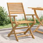 vidaXL Sedie Giardino Pieghevoli 4pz 54,5x61,5x86,5 cm Massello Acacia