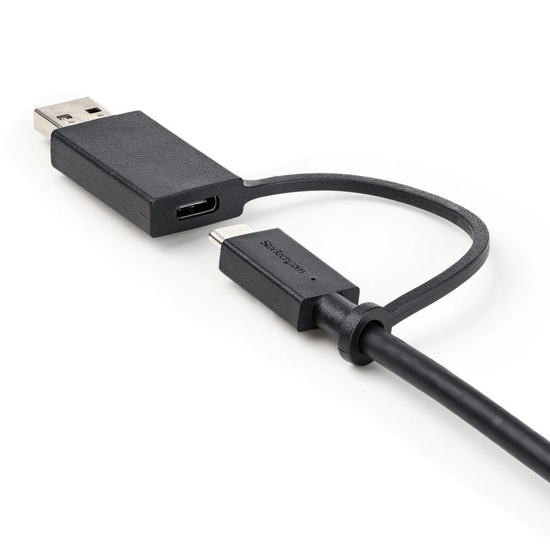 StarTech.com-Cavo-USB-C-da-1m-con-adattatore-dongle-USB-A---Cavo-ibrido-2-in-1-USB-tipo-C-con-USB-A-10Gbps-100W-PD--USBCCADP-