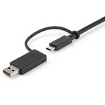 StarTech.com-Cavo-USB-C-da-1m-con-adattatore-dongle-USB-A---Cavo-ibrido-2-in-1-USB-tipo-C-con-USB-A-10Gbps-100W-PD--USBCCADP-