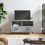 vidaXL Mobile Porta TV Grigio Sonoma 80x36x50 cm in Legno ingegnerizzato