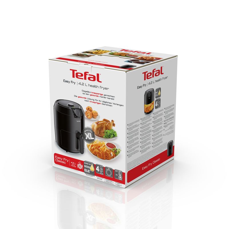 Tefal-Easy-Fry-Classic-EY2018-friggitrice-Singolo-42-L-Indipendente-1500-W-Friggitrice-ad-aria-calda-Nero