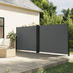 vidaXL Tenda da Sole Laterale Retrattile Antracite 180x600 cm