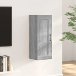 Mobile Pensile Grigio Sonoma 35x34x90 cm in Legno ingegnerizzato