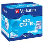 Verbatim CD-R Super AZO Crystal 700 MB 10 pz