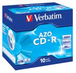 Verbatim-CD-R-AZO-Crystal-700-MB-10-pz