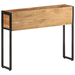 Fioriera 90x20x68 cm in Legno Massello di Acacia