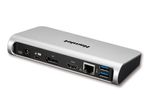 Hamlet-Docking-Station-collega-due-display-HDMI-e-DP-con-4-porte-usb-3.0-LAN-e-audio