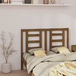 vidaXL Testiera per Letto Miele 141x4x100 cm in Legno Massello di Pino