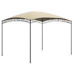 vidaXL Gazebo 3x4x2,65 m Crema 180 g/m²