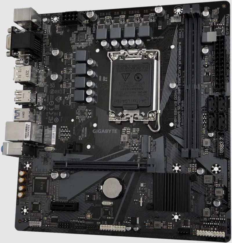 Gigabyte-H610M-S2H-V2-DDR4--rev.-1.0--Intel-H610-Express-LGA-1700-micro-ATX