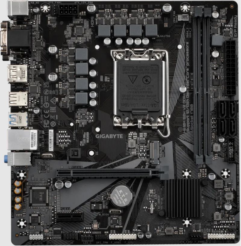 Gigabyte-H610M-S2H-V2-DDR4--rev.-1.0--Intel-H610-Express-LGA-1700-micro-ATX