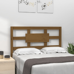 Testiera per Letto Miele 80,5x4x100cm in Legno Massello di Pino