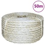 vidaXL Corda in Sisal 100% 6 mm 50 m