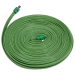 vidaXL Tubo di Irrigazione 3 Tubi Verde 7,5 m PVC