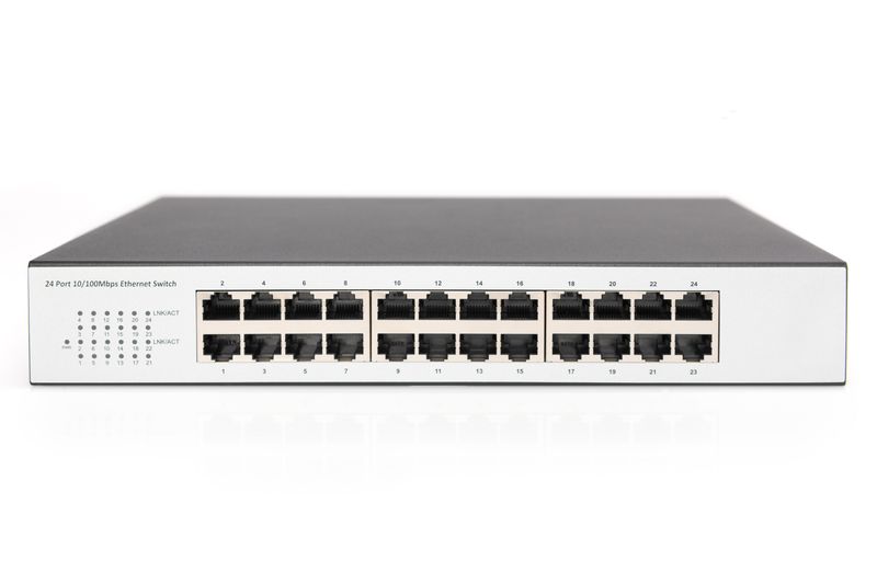 Digitus-Switch-Fast-Ethernet-N-Way-a-24-porte