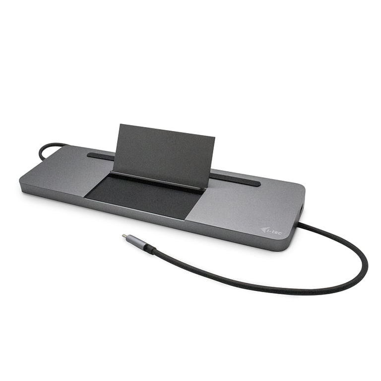 i-tec-Metal-USB-C-Ergonomic-4K-3x-Display-Docking-Station---Power-Delivery-85-W