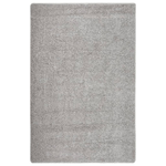 Tappeto Shaggy Grigio Chiaro 200x290 cm Antiscivolo