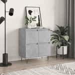 vidaXL Credenza Grigio Cemento 60x35x70 cm in Legno ingegnerizzato