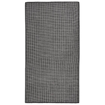 Tappeto da Esterni a Tessitura Piatta 80x150 cm Grigio