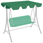 Baldacchino per Dondolo Giardino Verde 188/168x110/145 cm