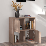 vidaXL Libreria Grigia Sonoma 60x27,5x59,5 cm in Truciolato