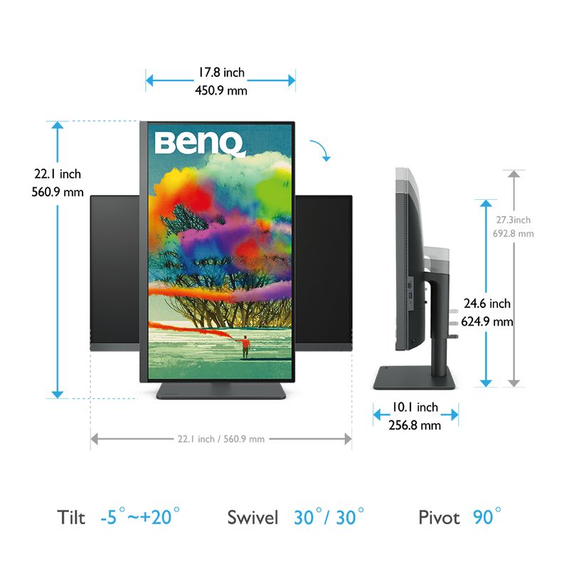 BenQ-PD2705U-Monitor-PC-686-cm--27---3840-x-2160-Pixel-4K-Ultra-HD-LED-Nero